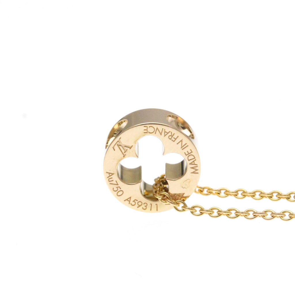 Pandanus Plant Pendant Necklace 18K Rose Gold
