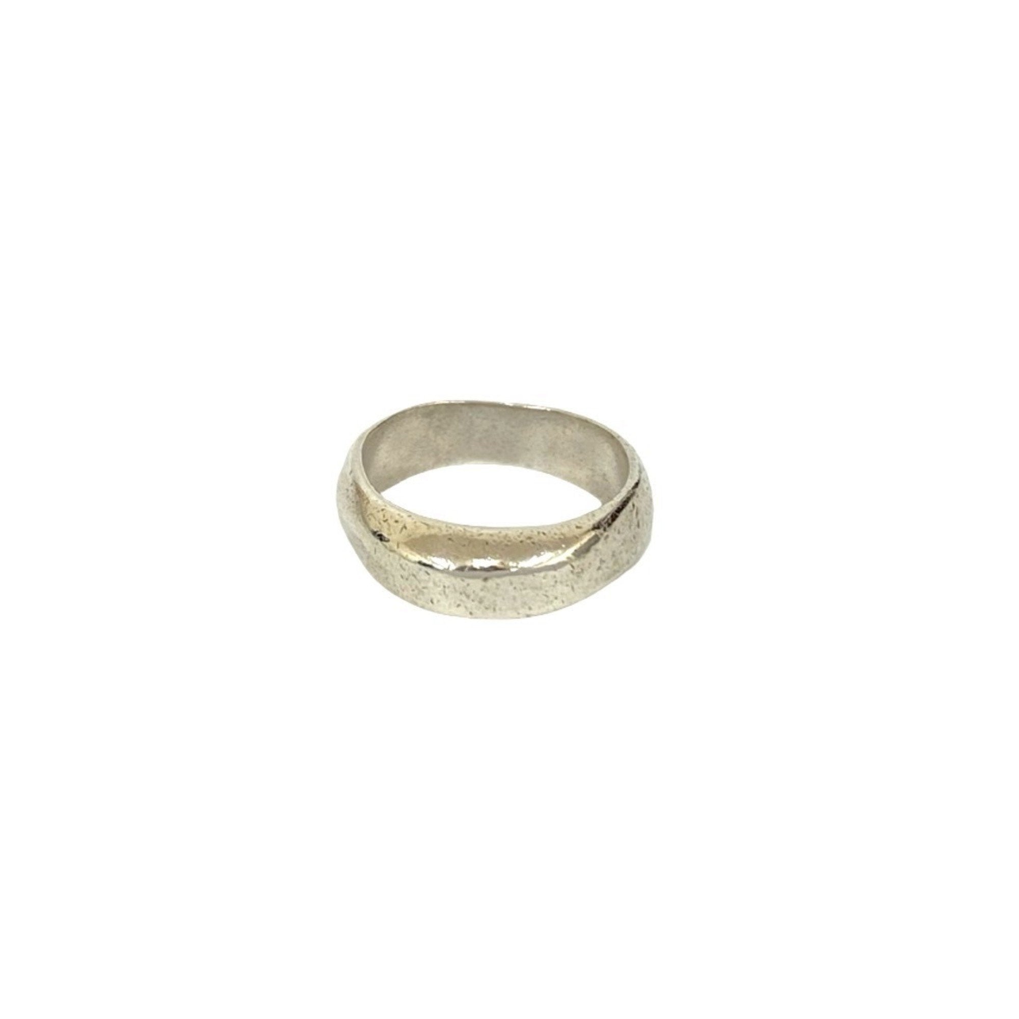 Knife Edge Ring Sterling Silver