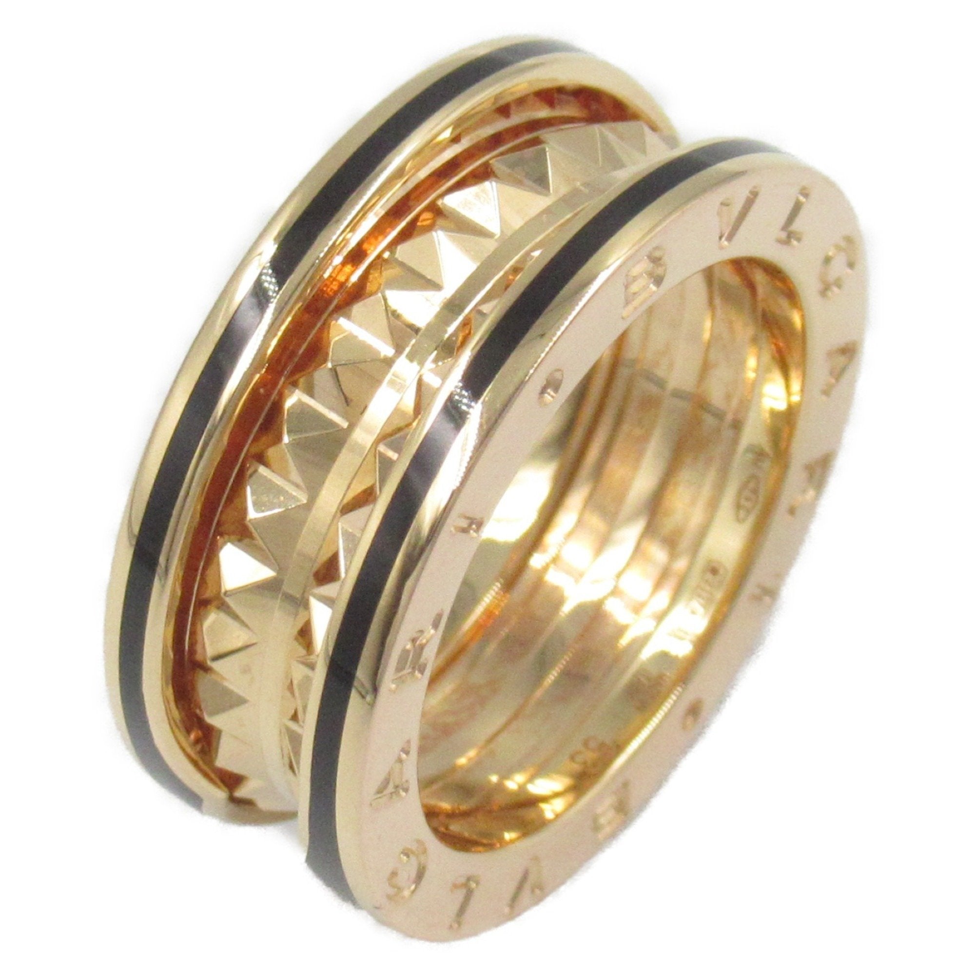 B.Zero1 Ring 18K Rose Gold and Ceramic