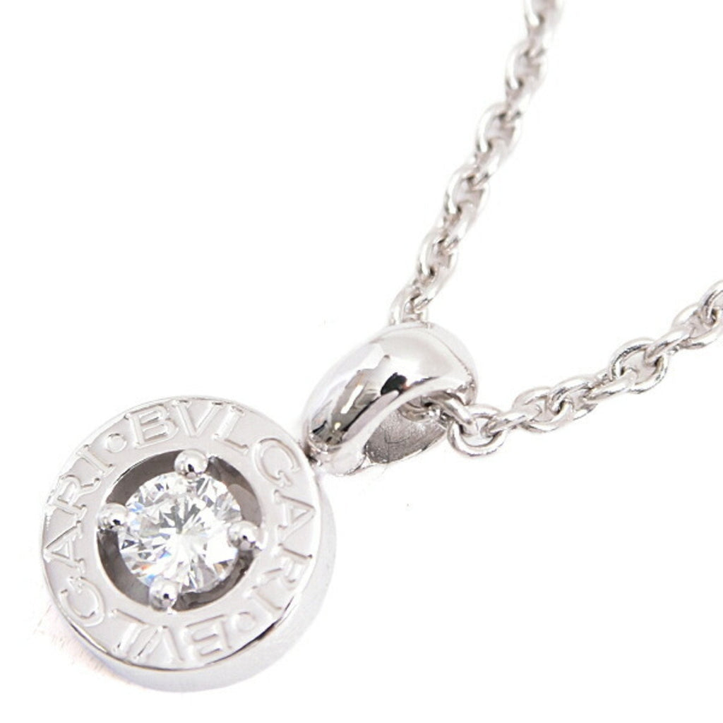 Pendant Necklace 18K White Gold with Diamond