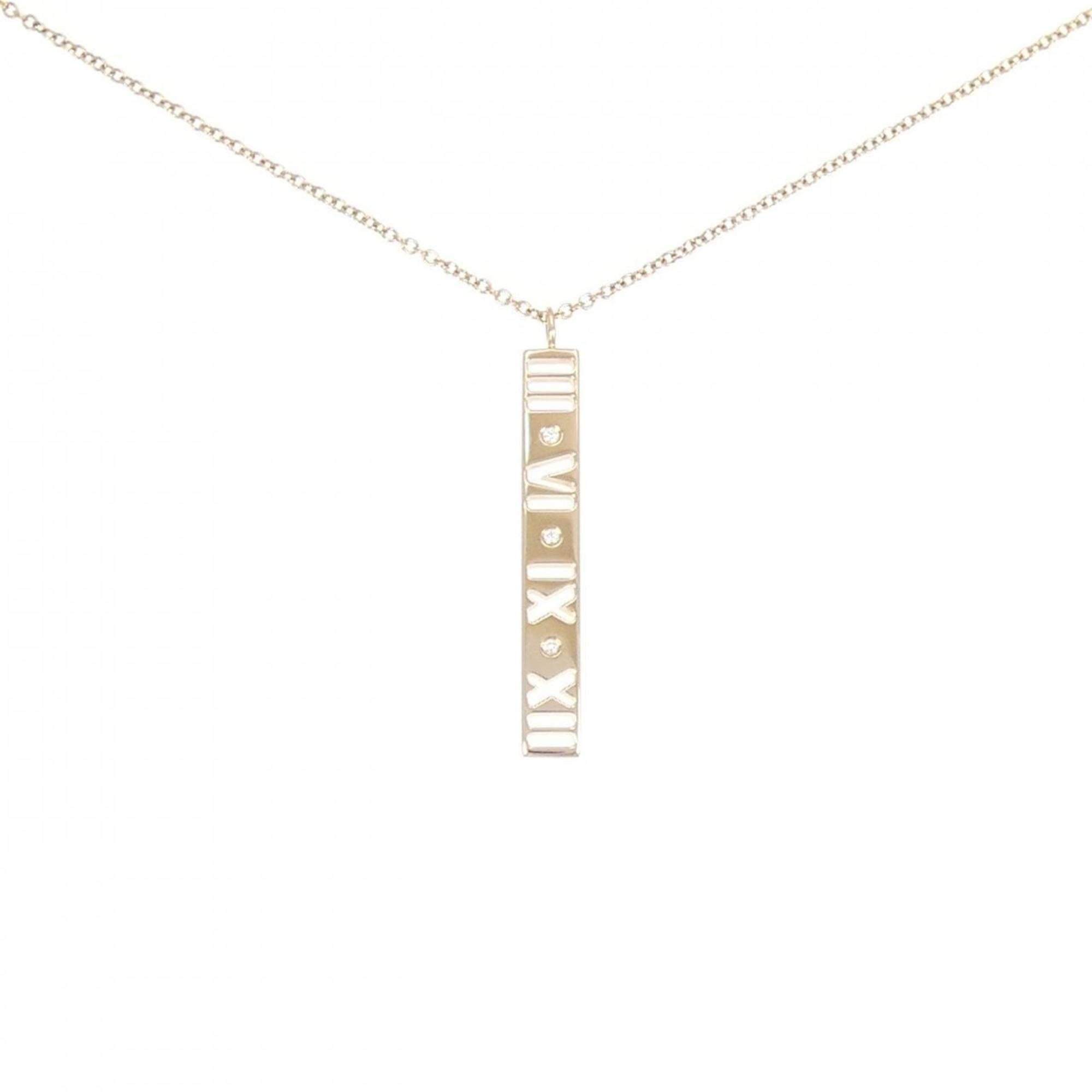 Atlas Pendant Necklace 18K Rose Gold