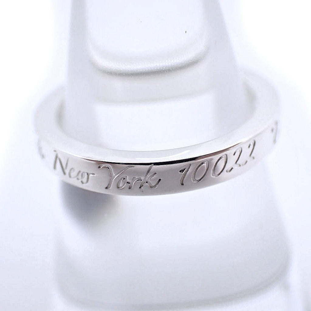 Notes Narrow Ring Sterling Silver