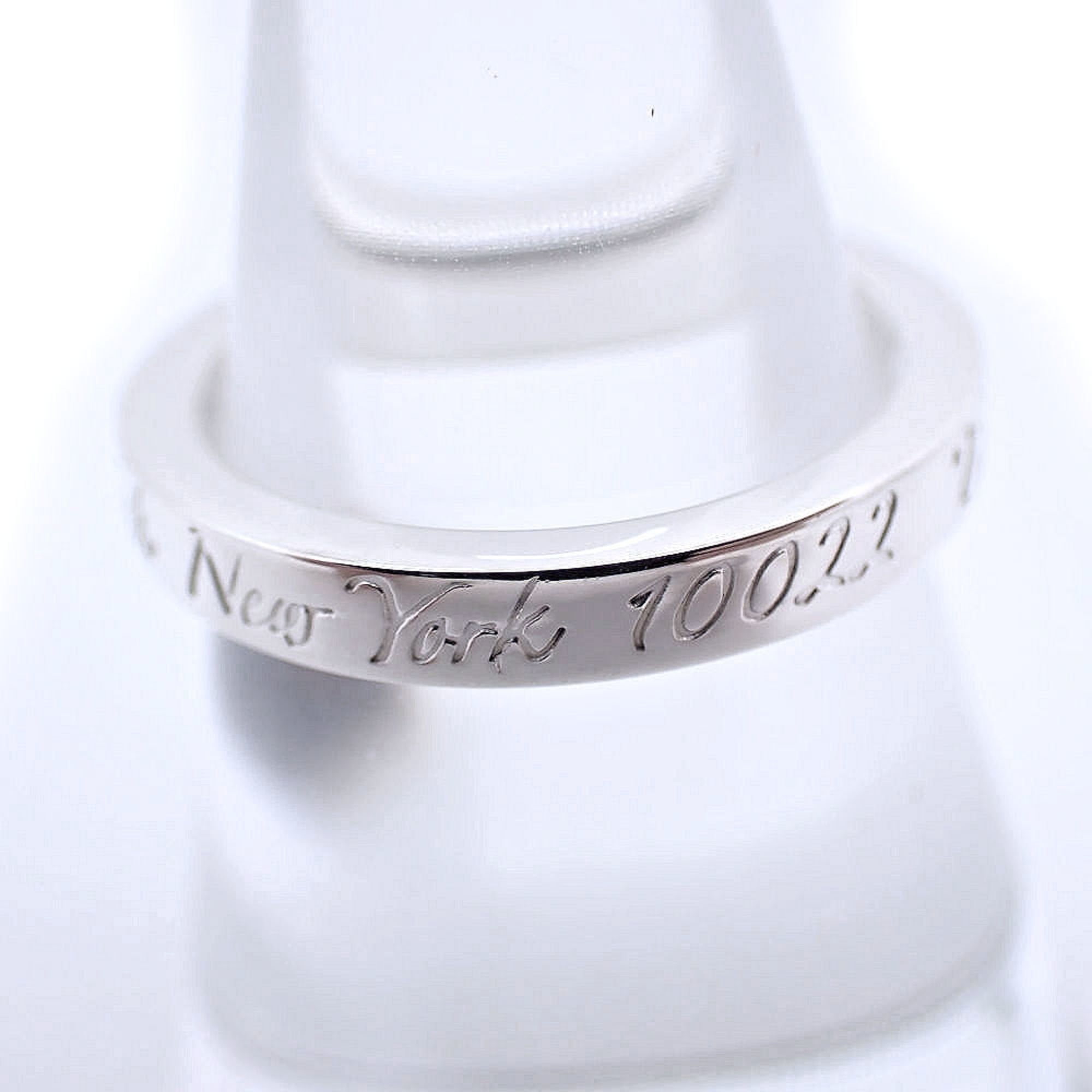 Notes Narrow Ring Sterling Silver