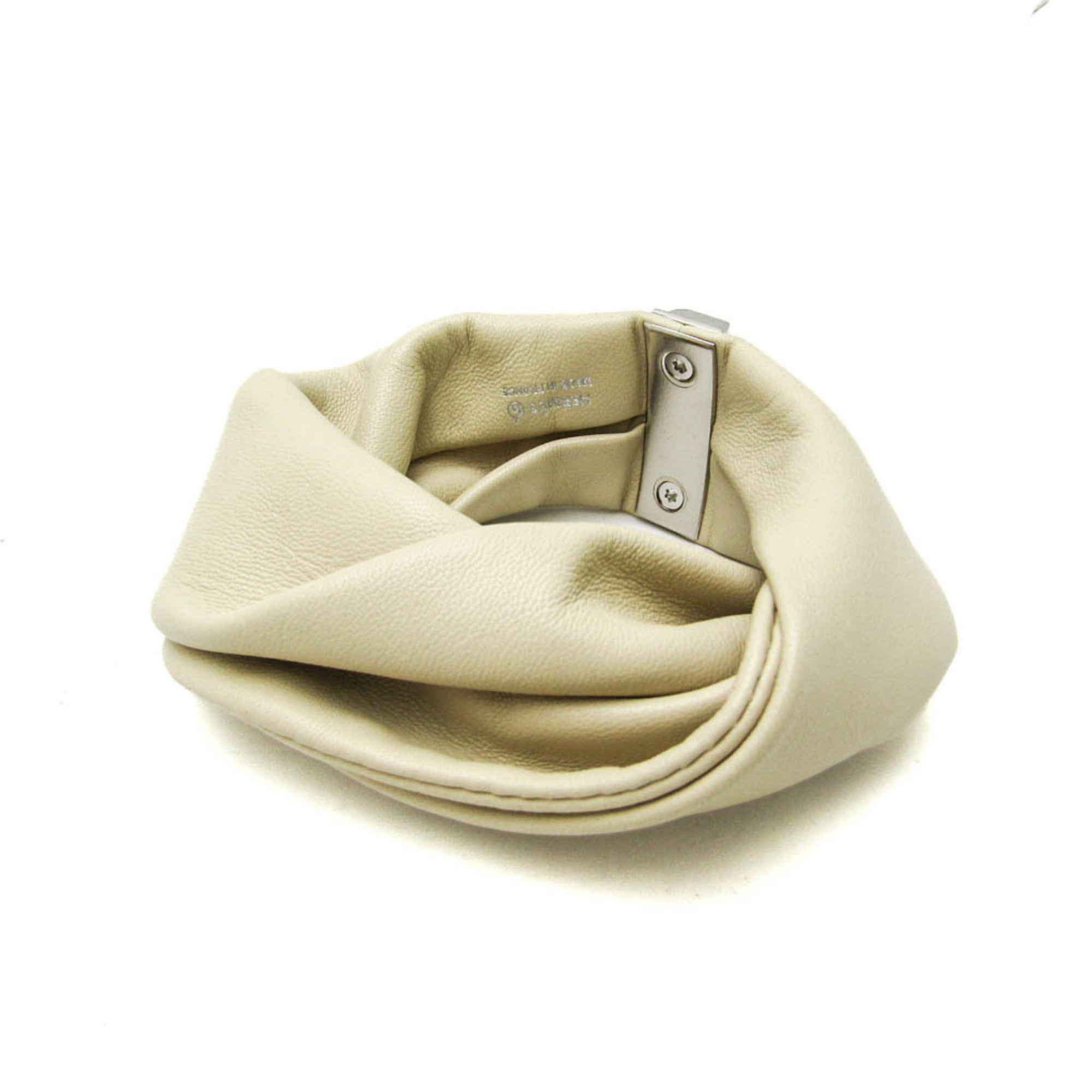Medor Bangle Leather Light Beige Bracelet