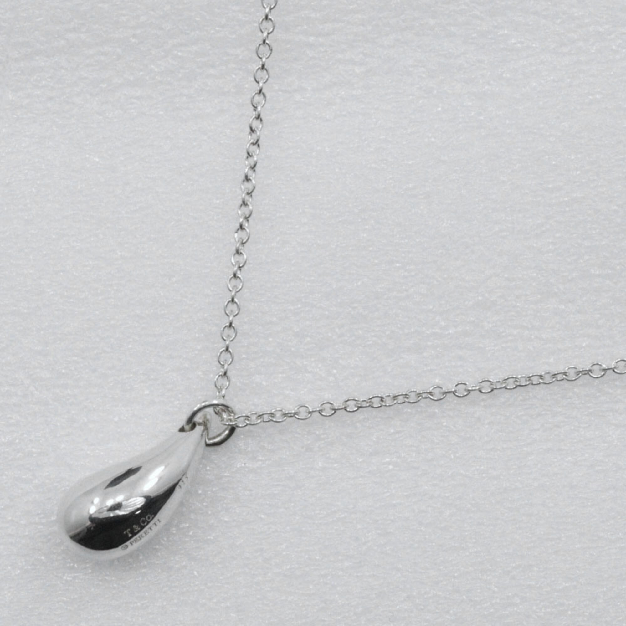 Elsa Peretti Pendant Necklace Sterling Silver 14mm