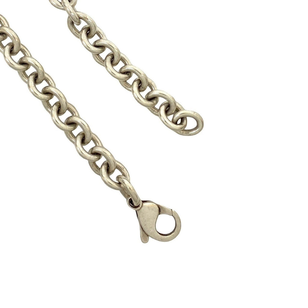Donut Link Bracelet Sterling Silver