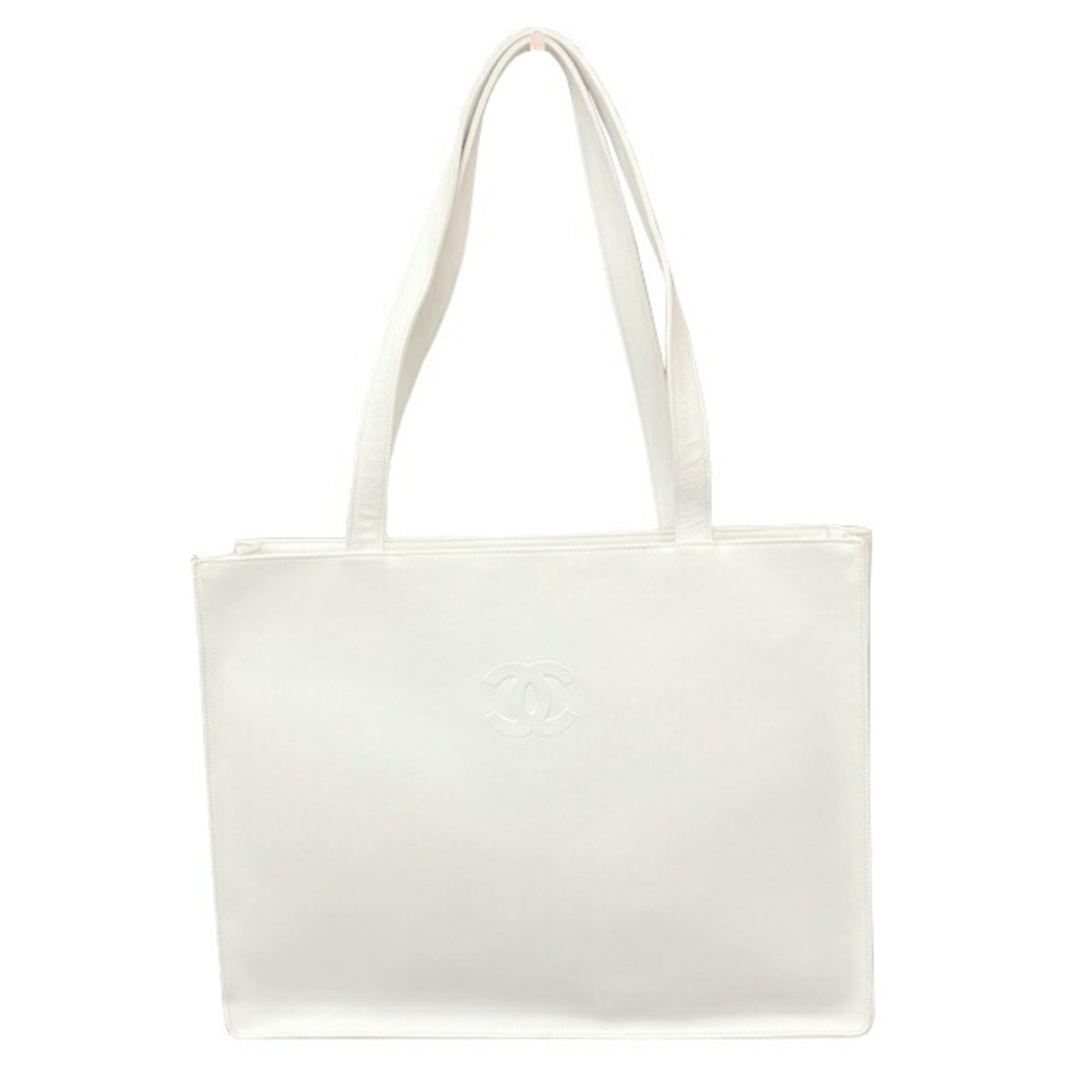 Vintage Timeless Shopping Tote Caviar