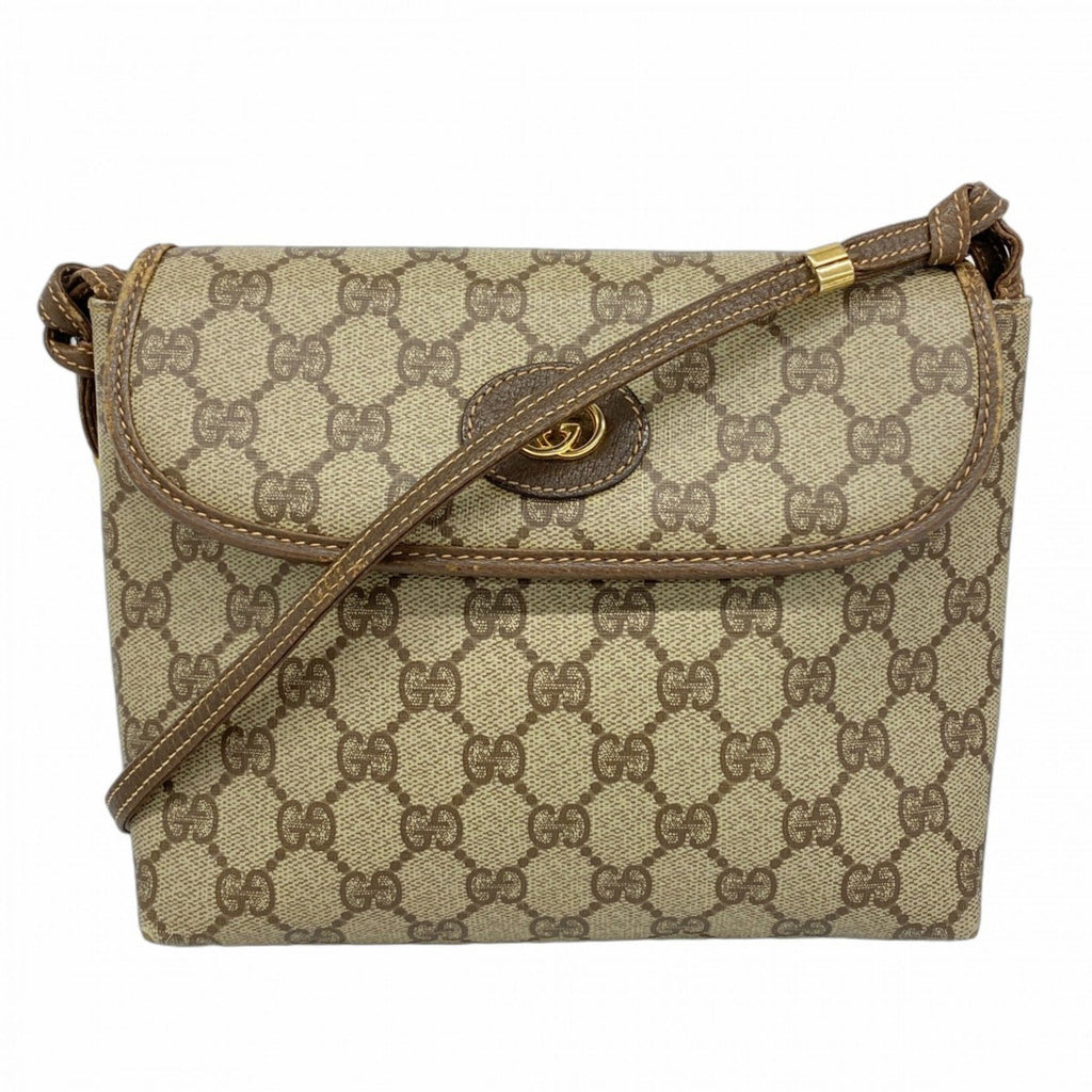 Neo Vintage Flap Belt Bag GG Coated Canvas