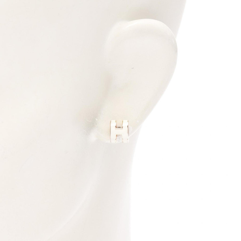 Pop H Earrings Gold-Tone Metal Gold-Tone Metal