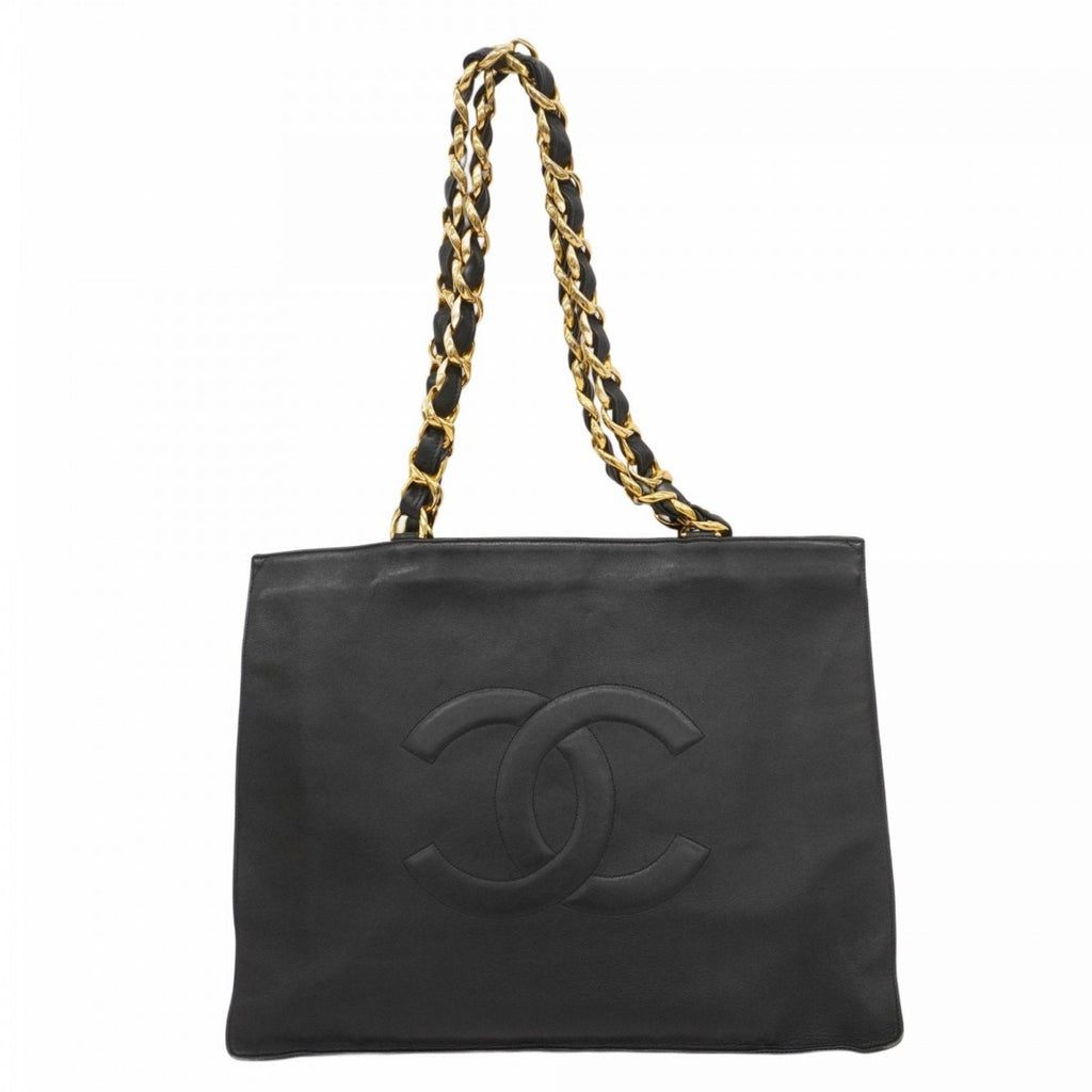 Vintage CC Chain Tote Lambskin XL
