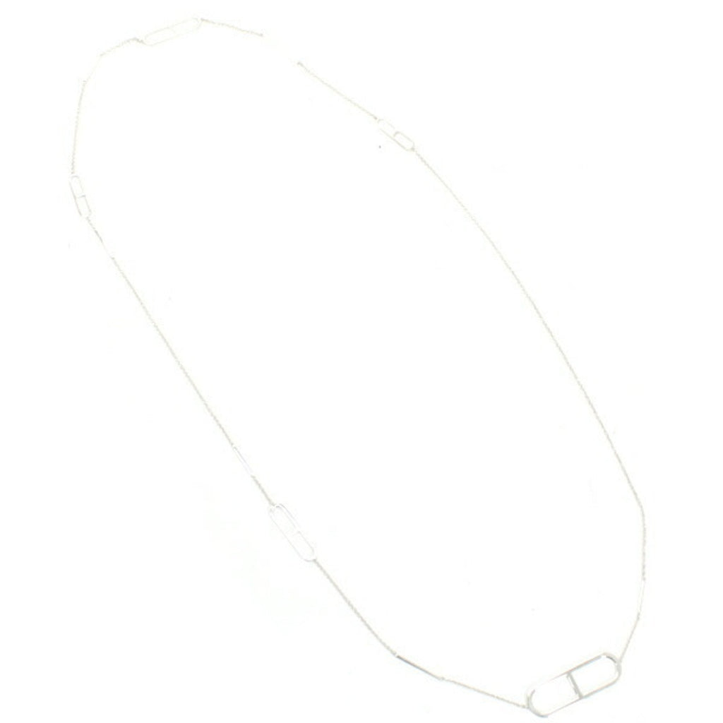 Pendant Necklace Sterling Silver 116cm