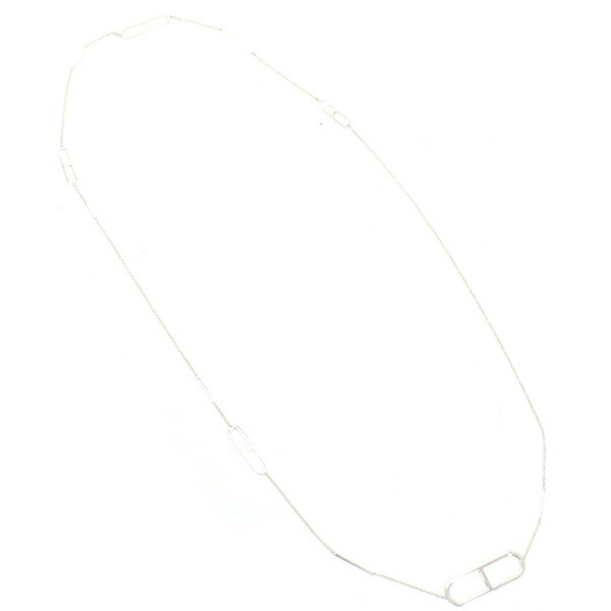 Pendant Necklace Sterling Silver 116cm
