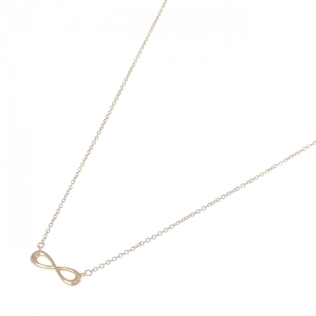 Infinity Pendant Necklace 18K Rose Gold Mini