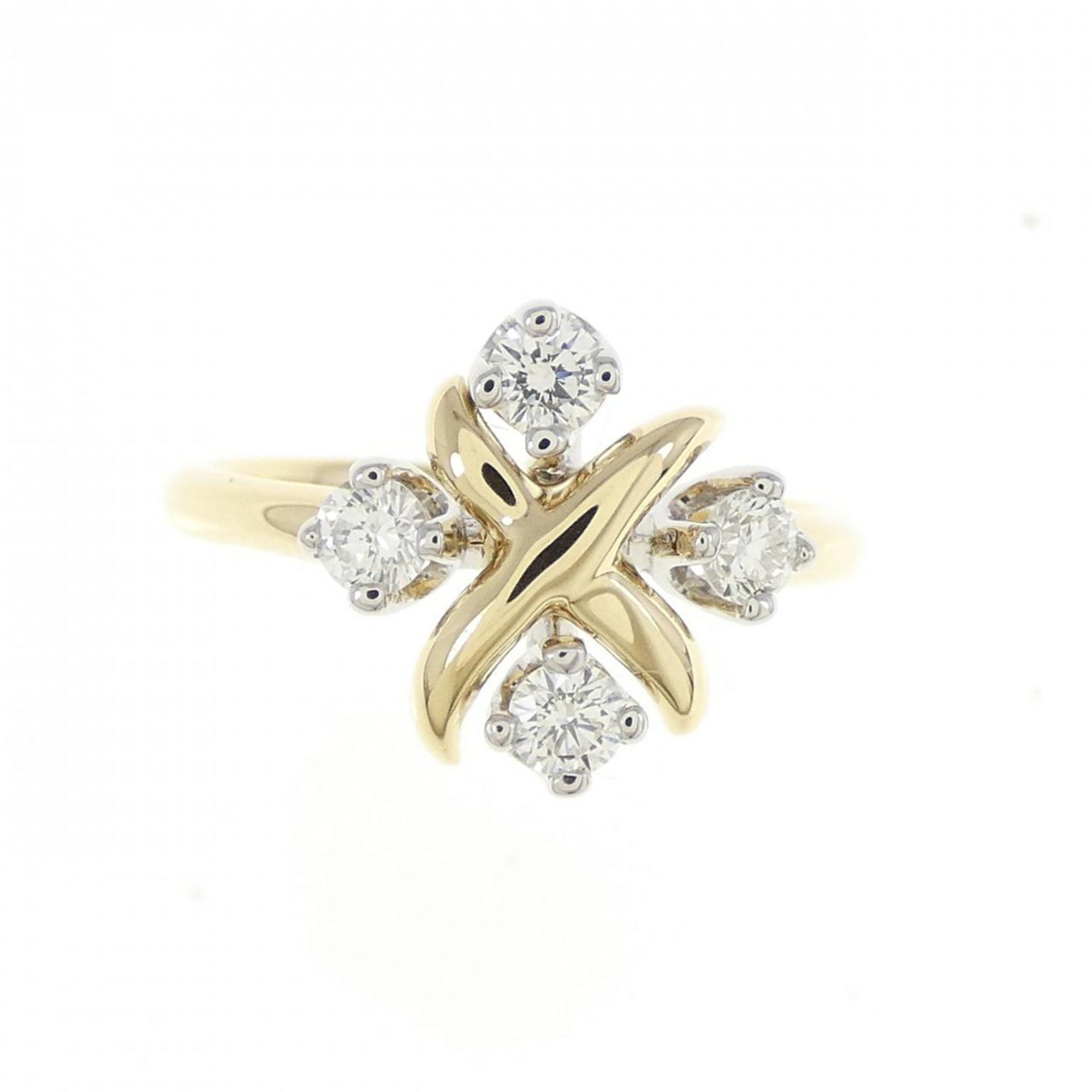 Lin Band Ring With Diamond Yellow