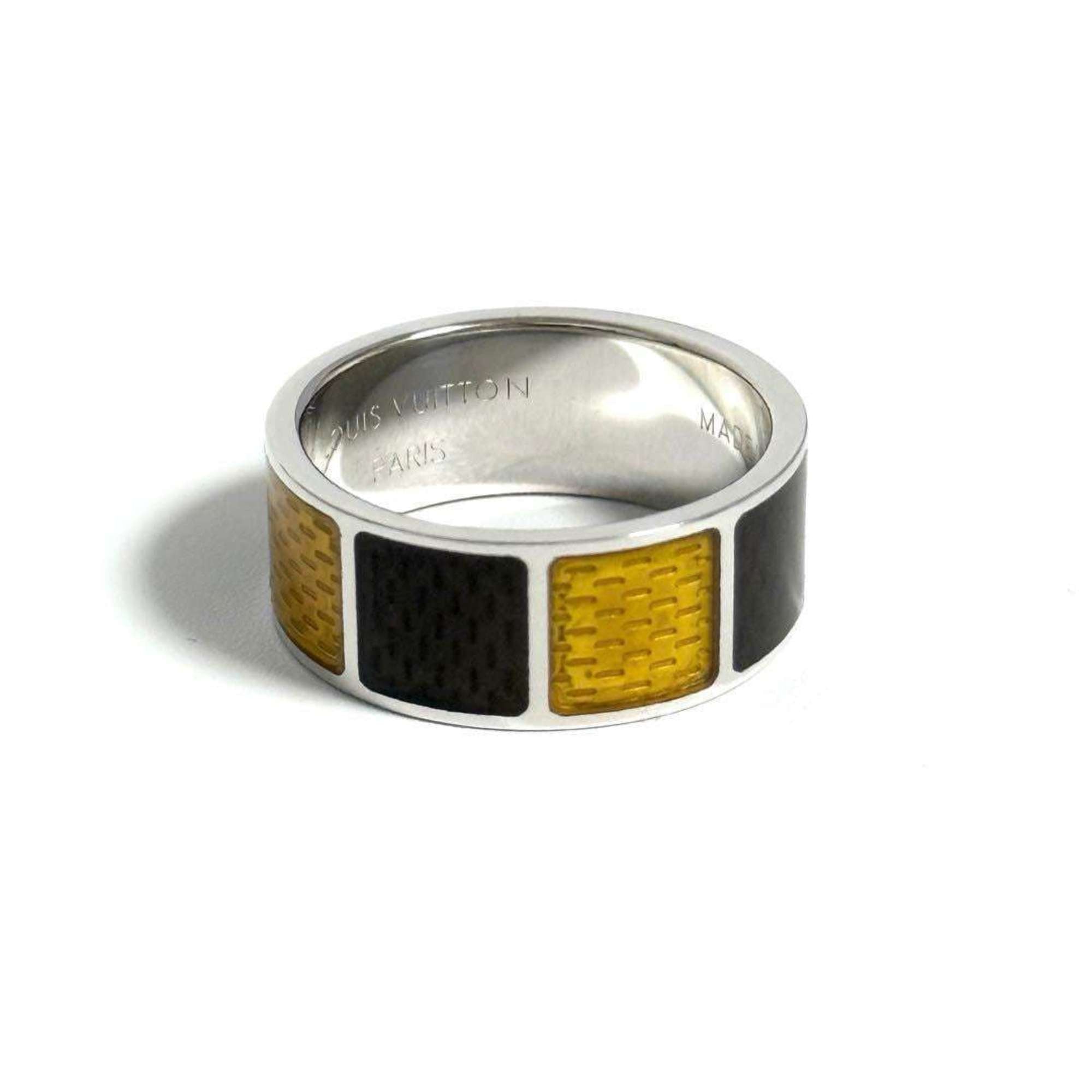 Damier Ring Sterling Silver