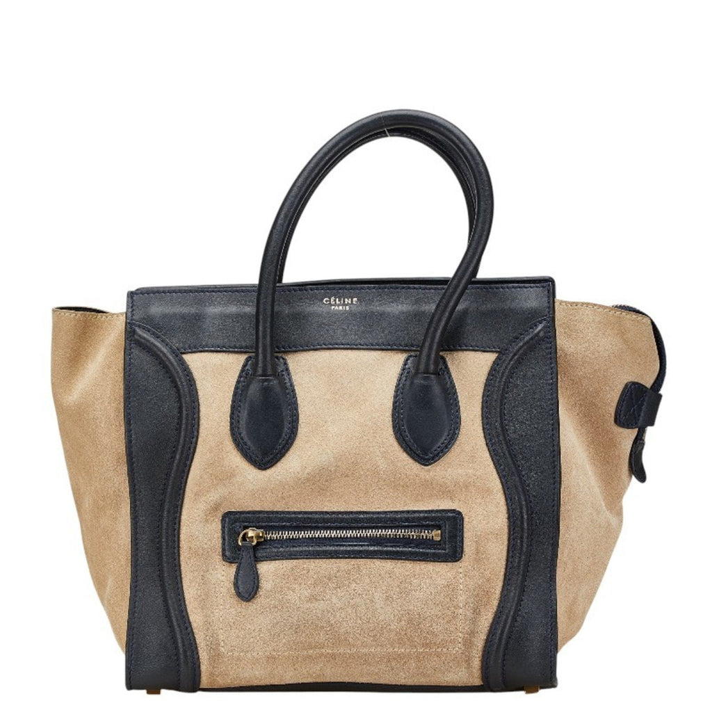 Luggage Bag Suede Mini