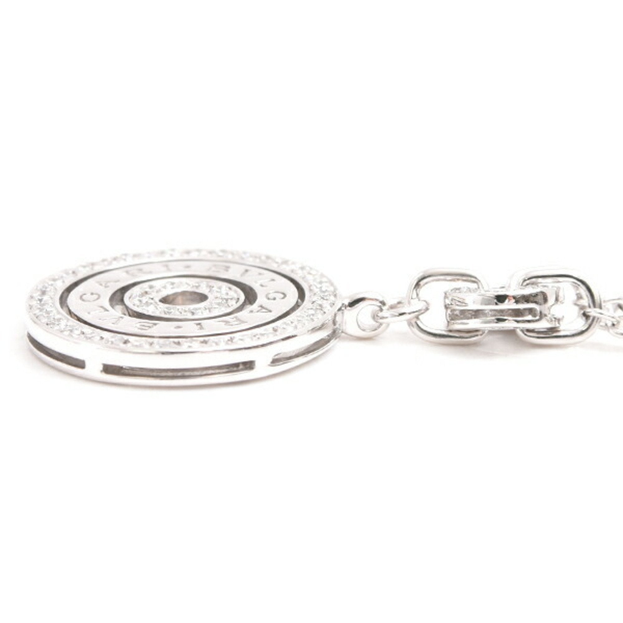 Pendant Necklace 18K White Gold with Diamond