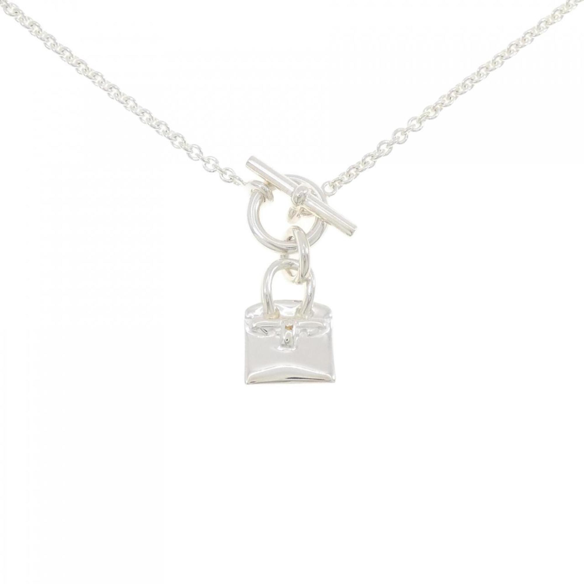 Amulet Birkin Pendant Necklace Sterling Silver