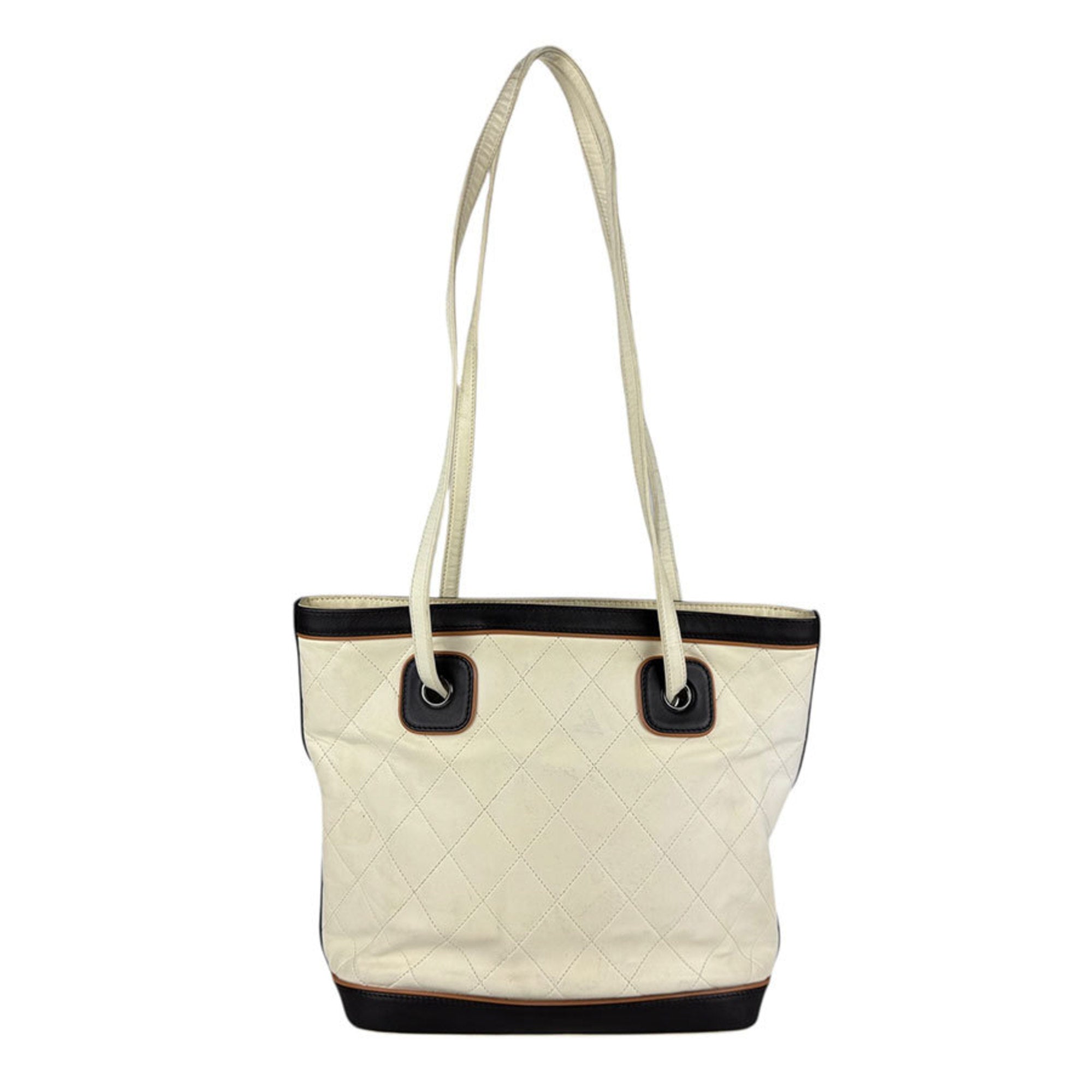 Fever Tote Quilted Caviar Small