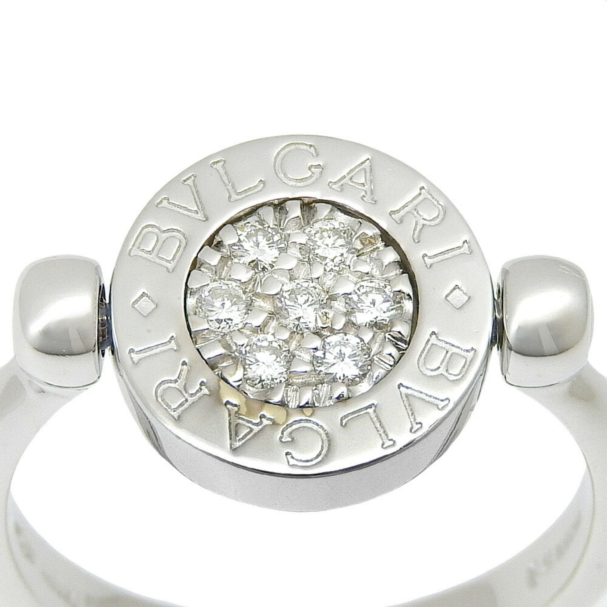 Ring 18K White Gold with Diamond and Lapis Lazuli