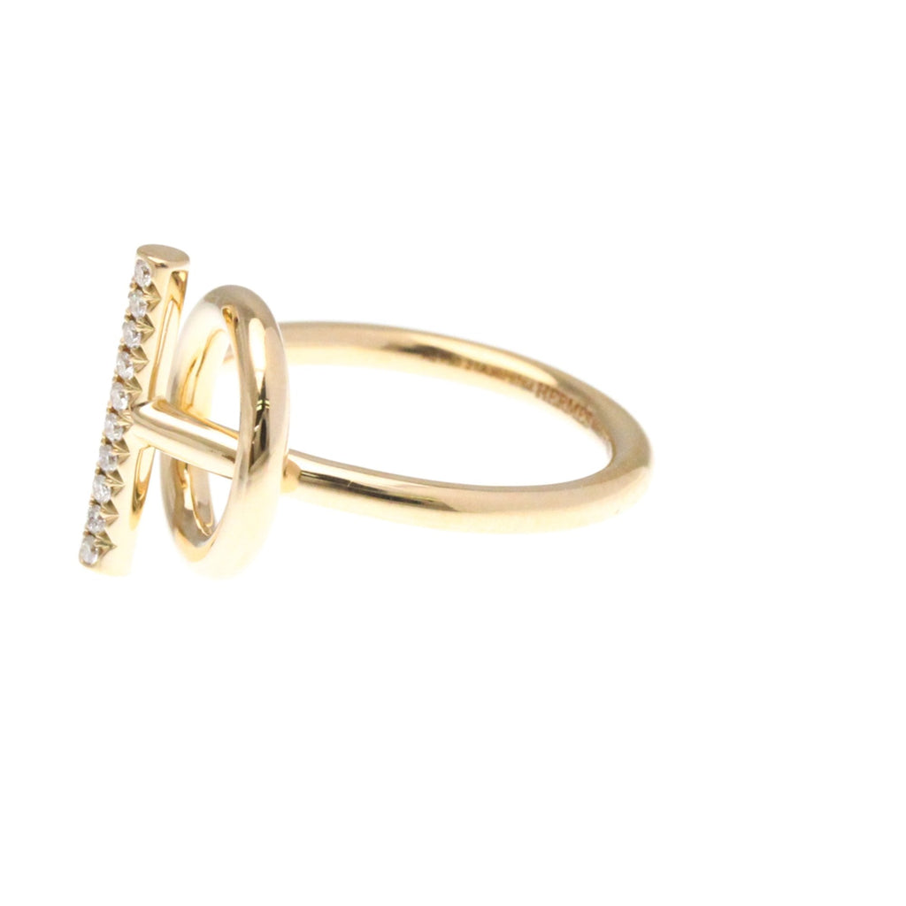 Echappee Band Ring 18K Rose Gold with Diamond