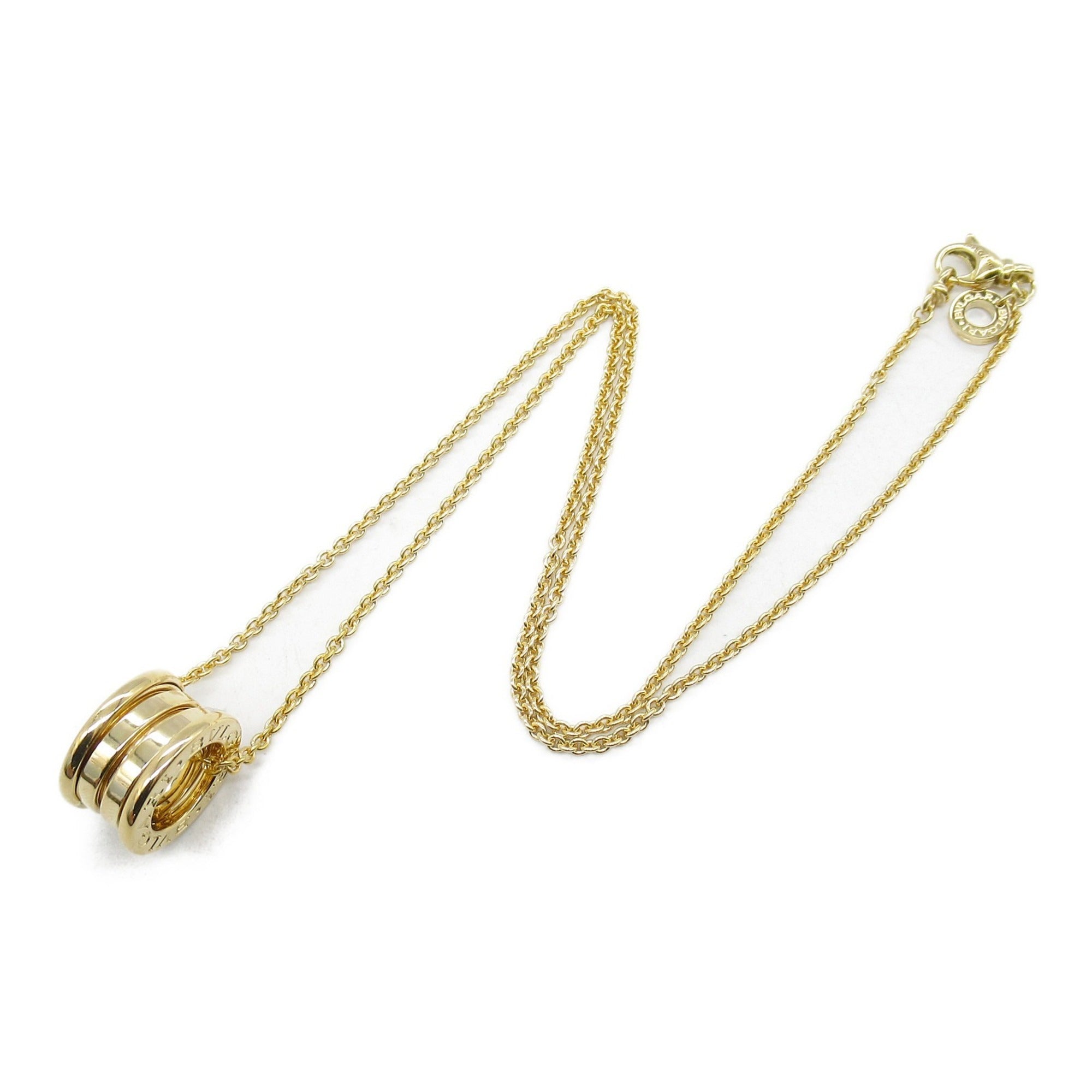 B.Zero1 Pendant Necklace 18K Yellow Gold
