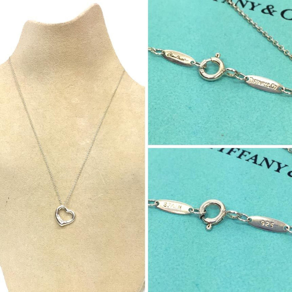 Elsa Peretti Pendant Necklace Sterling Silver 15mm