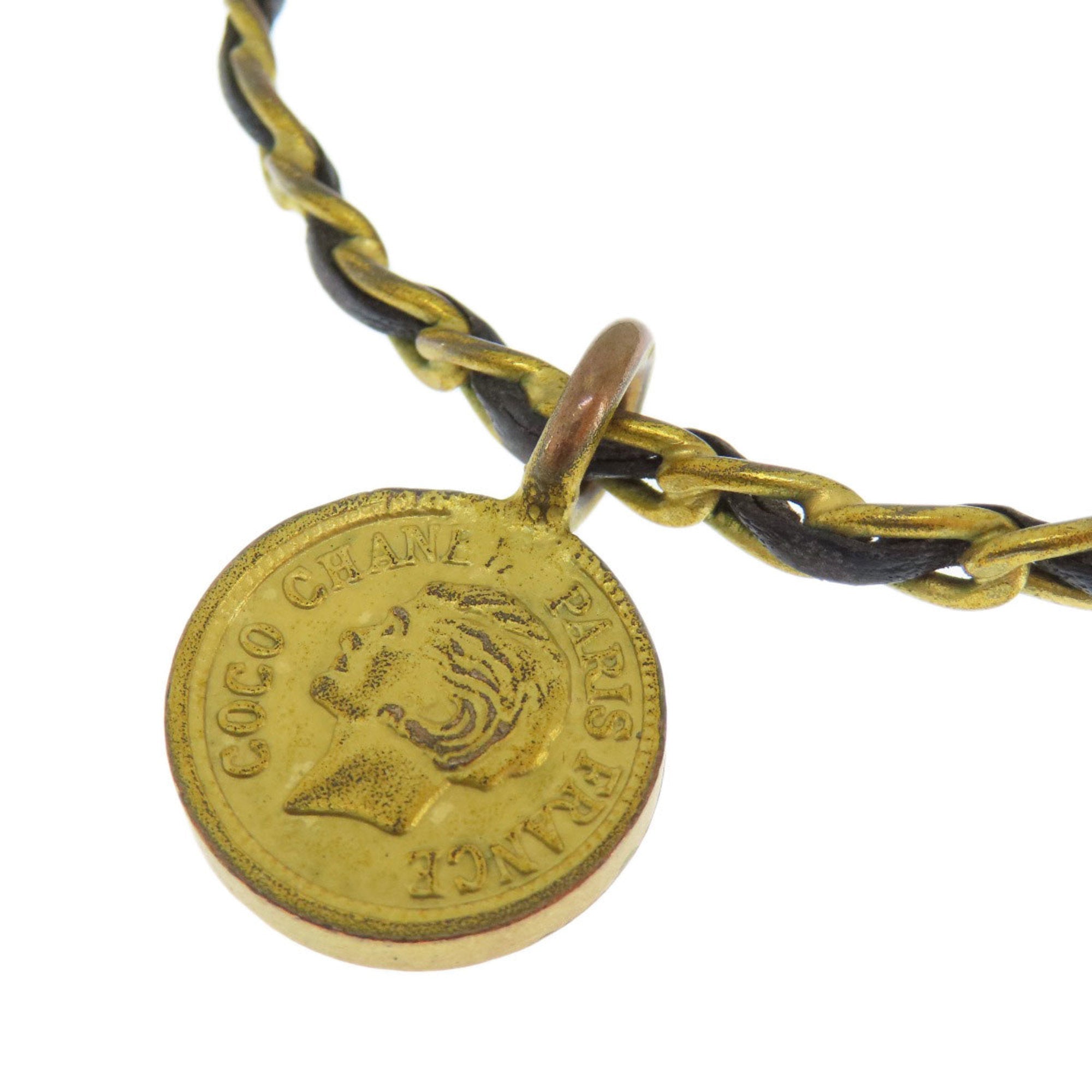 CC Logo Bracelet Gold-Tone Metal