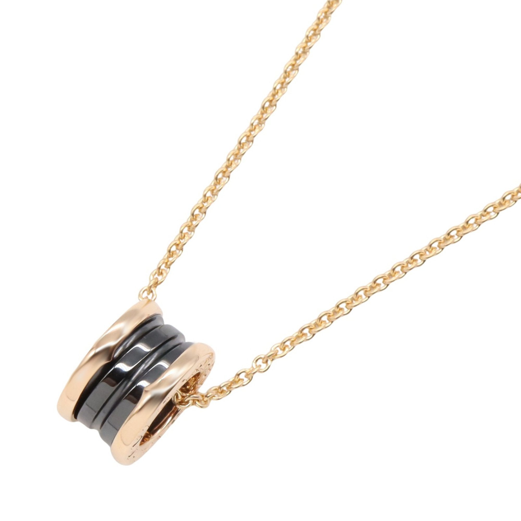 Pendant Necklace Ceramic and 18K Rose Gold