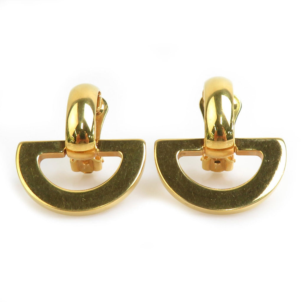 Earrings Gold-Tone Metal