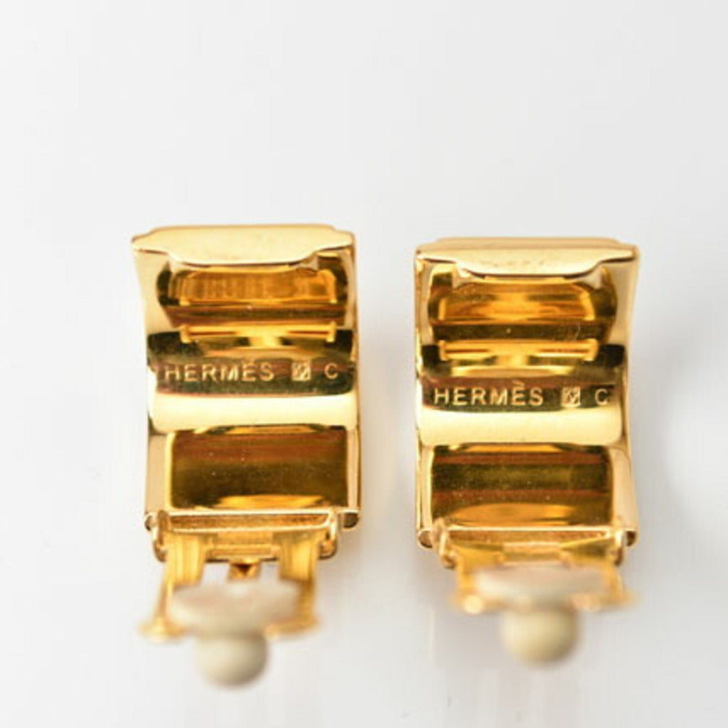Earrings Gold-Tone Metal