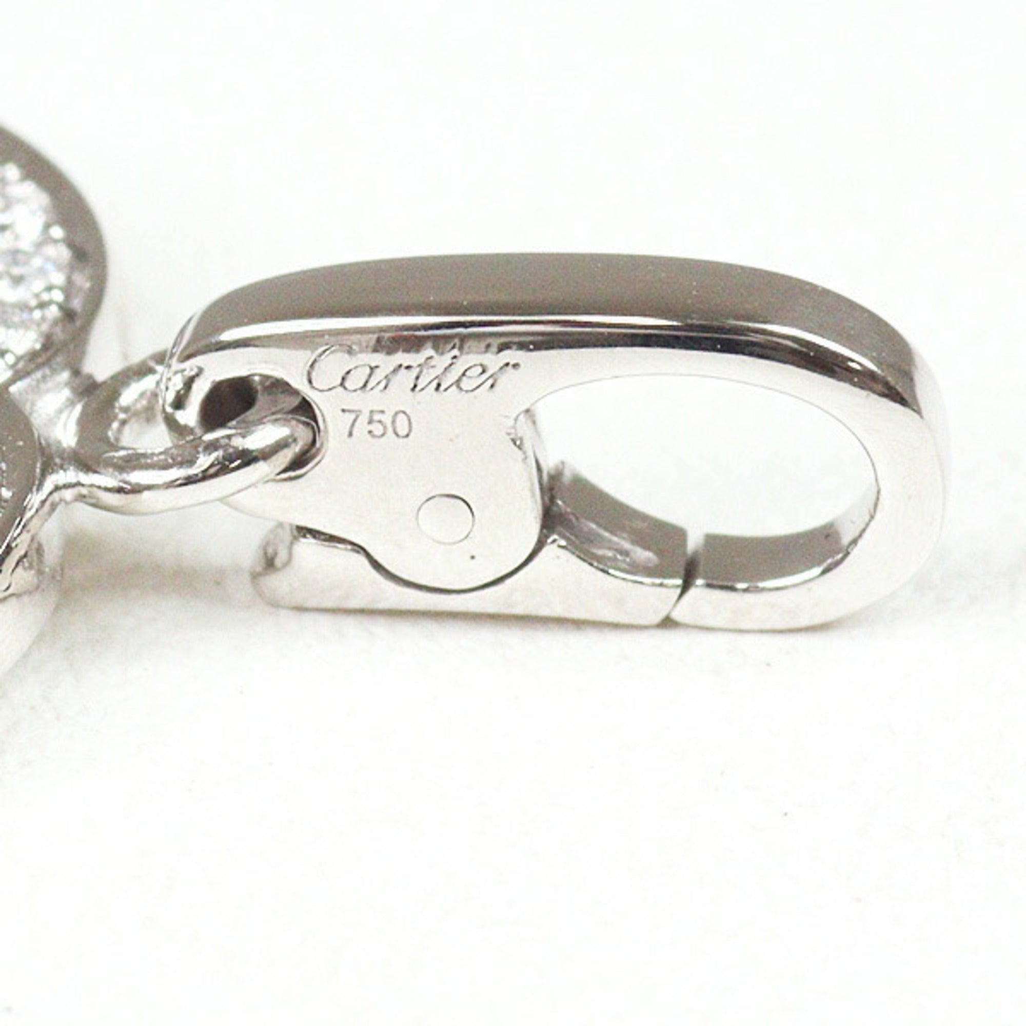 Pendant Necklace 18K White Gold With Diamond