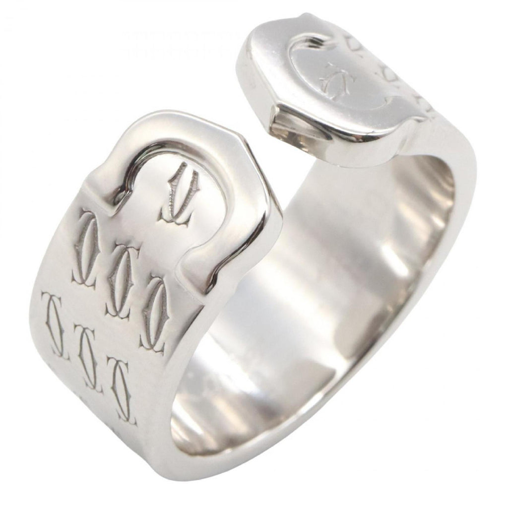 2C Ring 18K White Gold