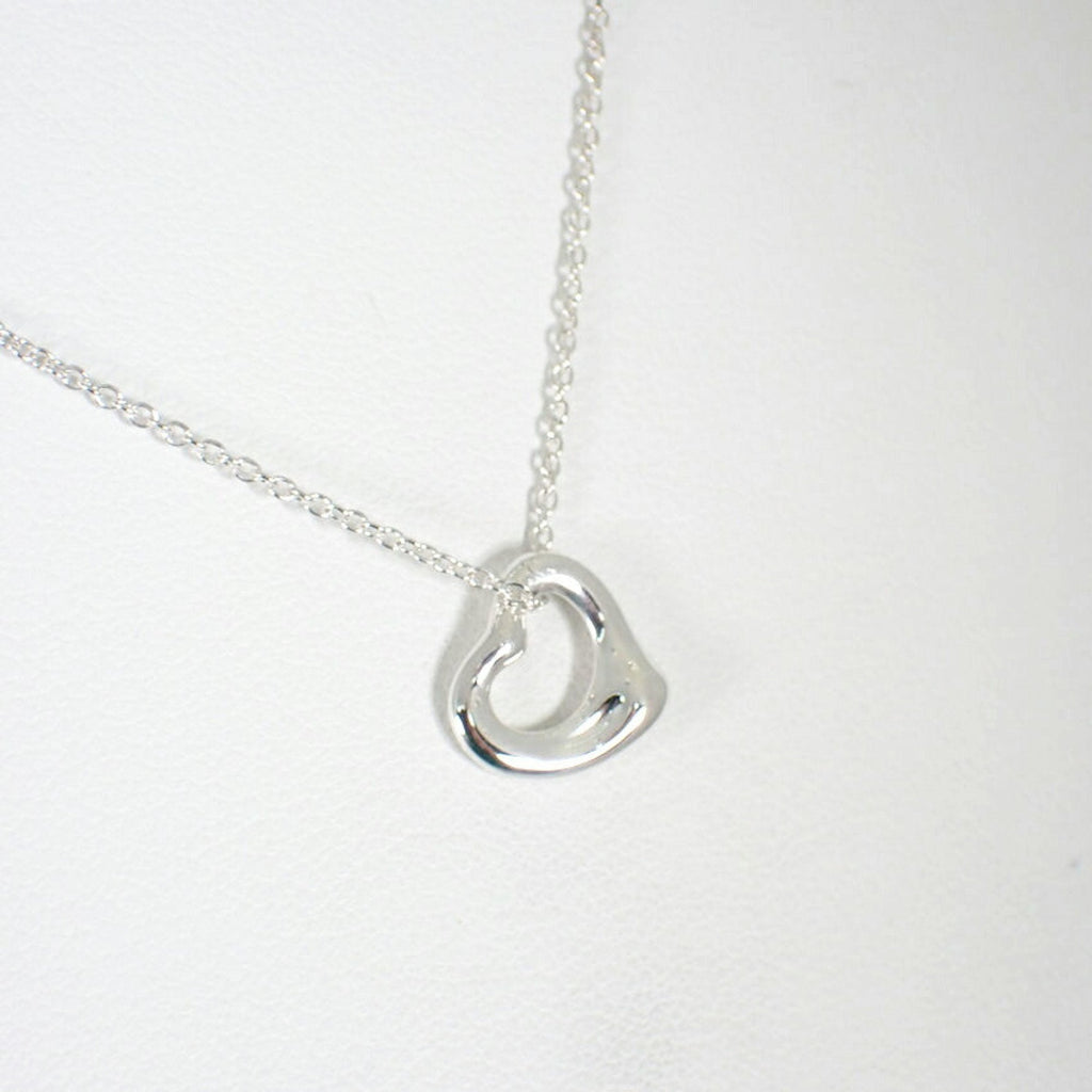 Heart Pendant Necklace Sterling Silver