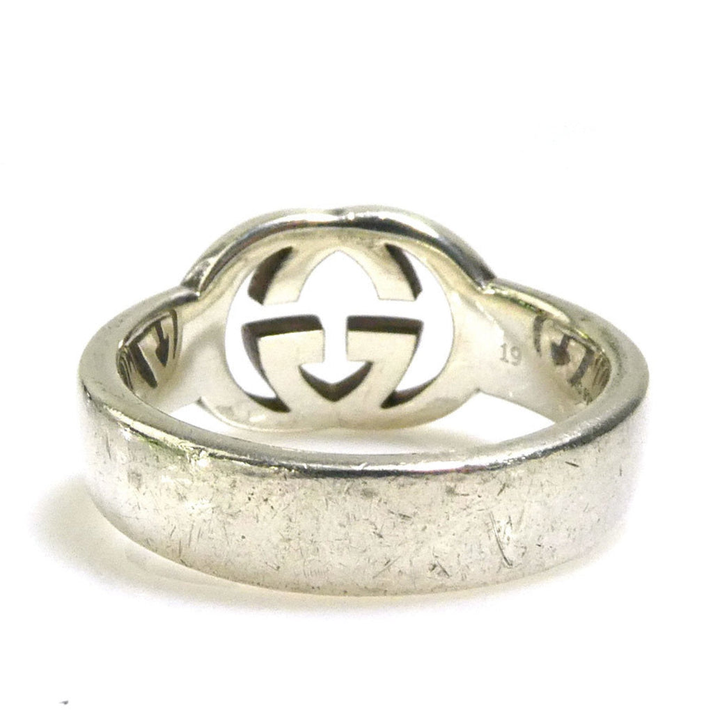Interlocking G Ring Sterling Silver