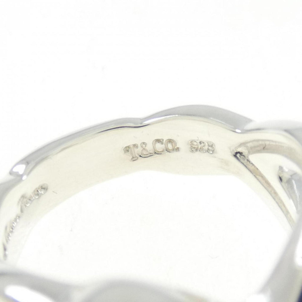 Double Loving Heart Ring Sterling Silver
