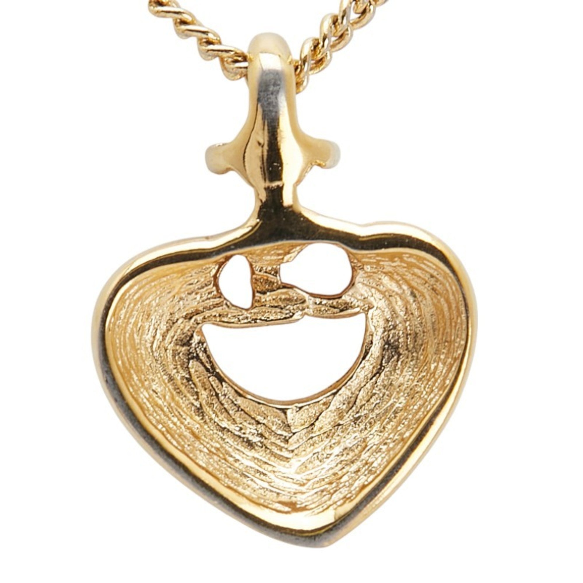 Pendant Necklace Gold With Rhinestone