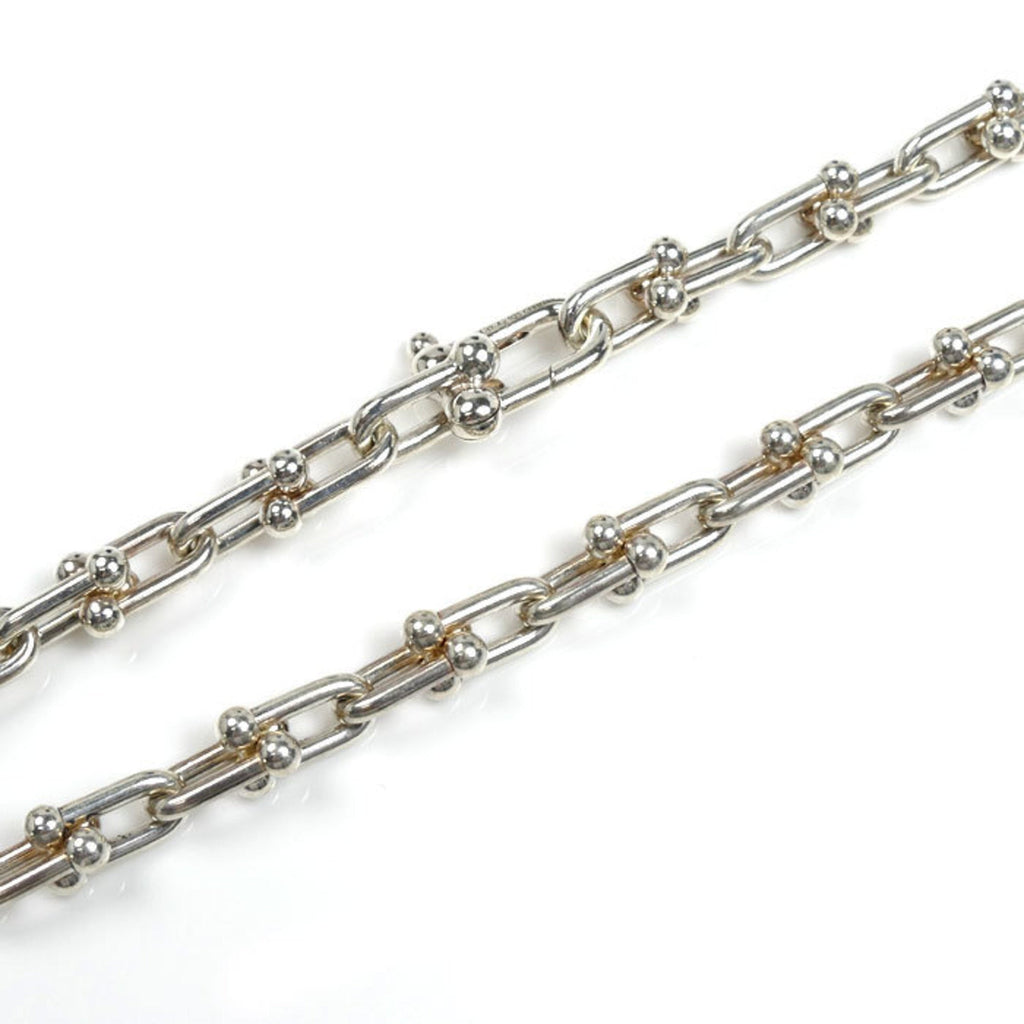 Hardware Link Pendant Necklace Sterling Silver Small