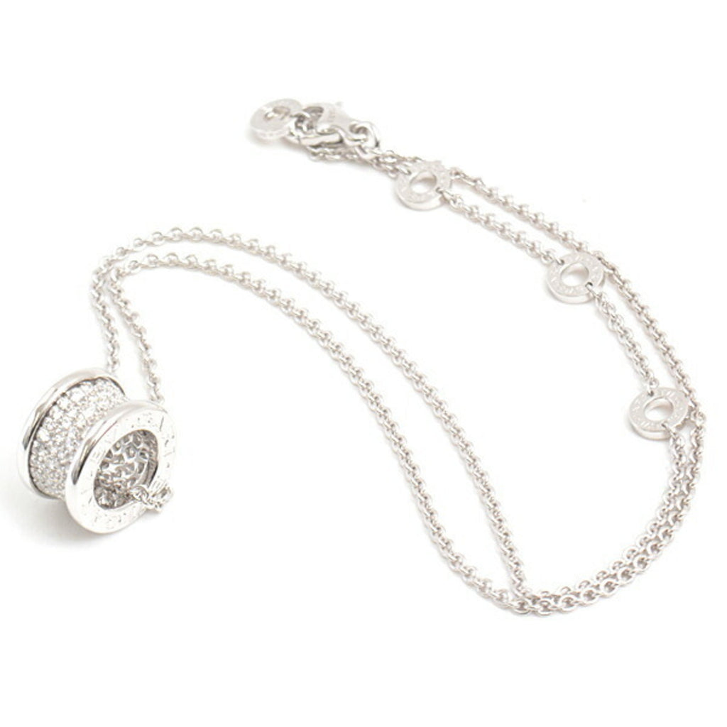 B.Zero1 Pendant Necklace 18K White Gold with Diamond