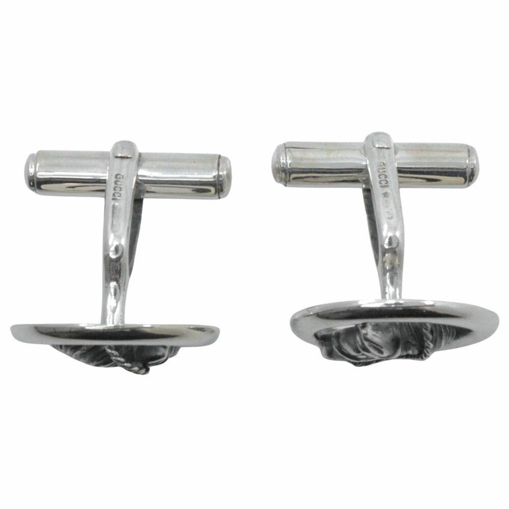 Horse Motif Cufflinks Sterling Silver Bracelet