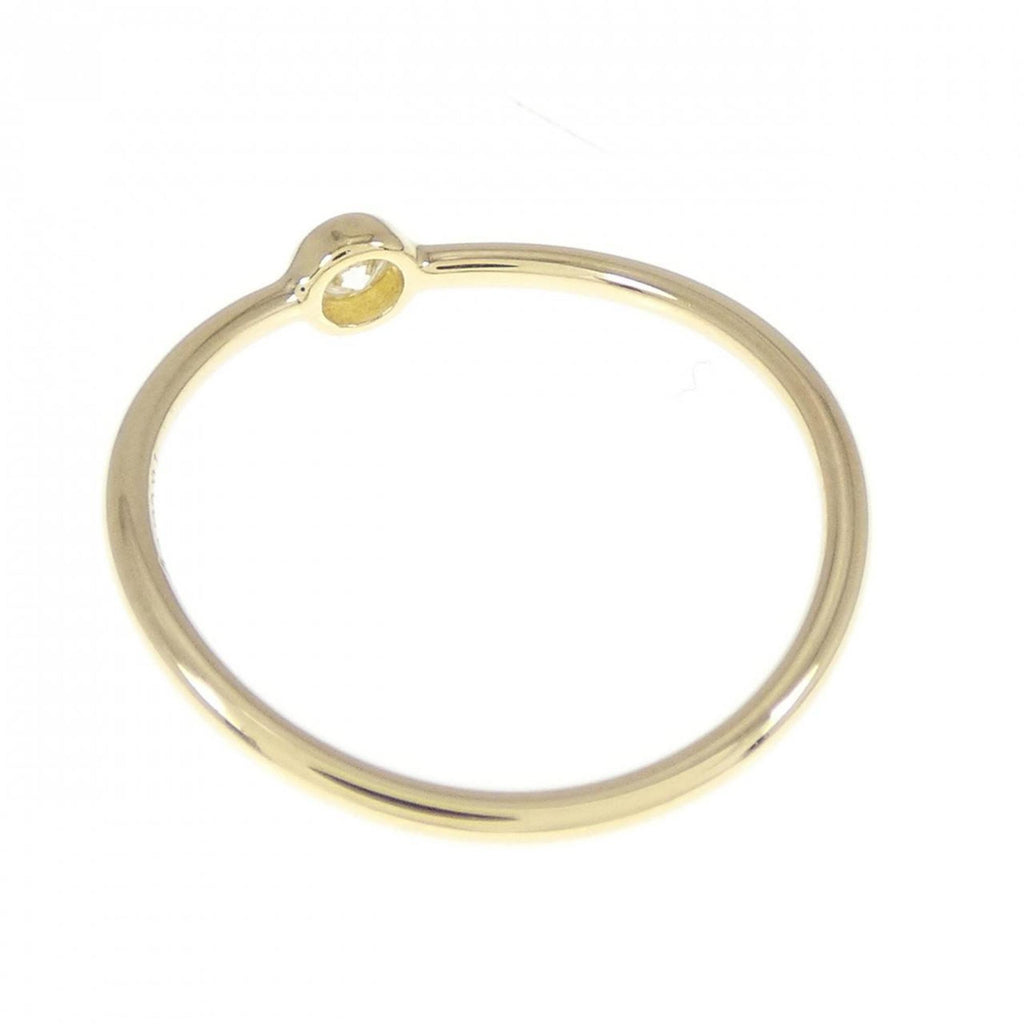 Wave Ring 18K Yellow Gold with Diamond