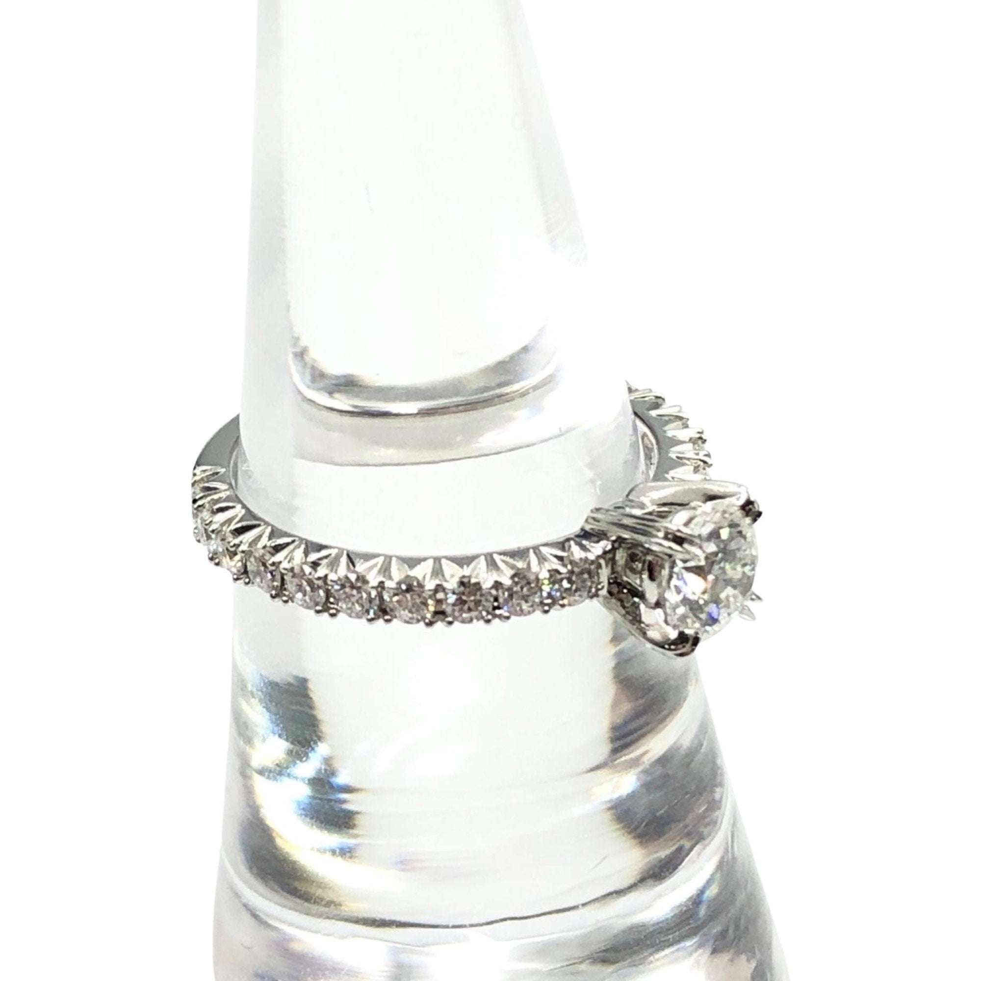 Brilliant Love Ring Platinum and Diamond