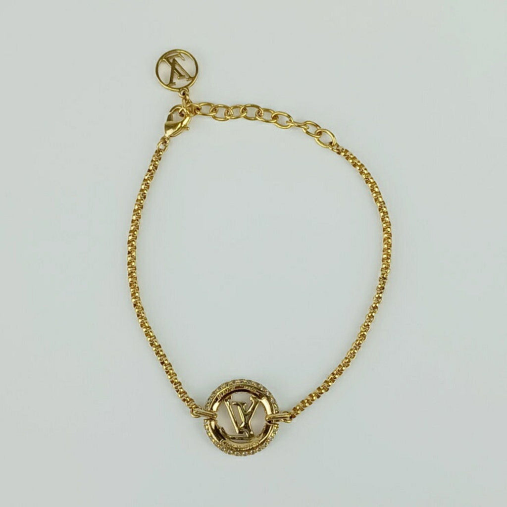 Louise By Night Bracelet Gold and Rhinestone