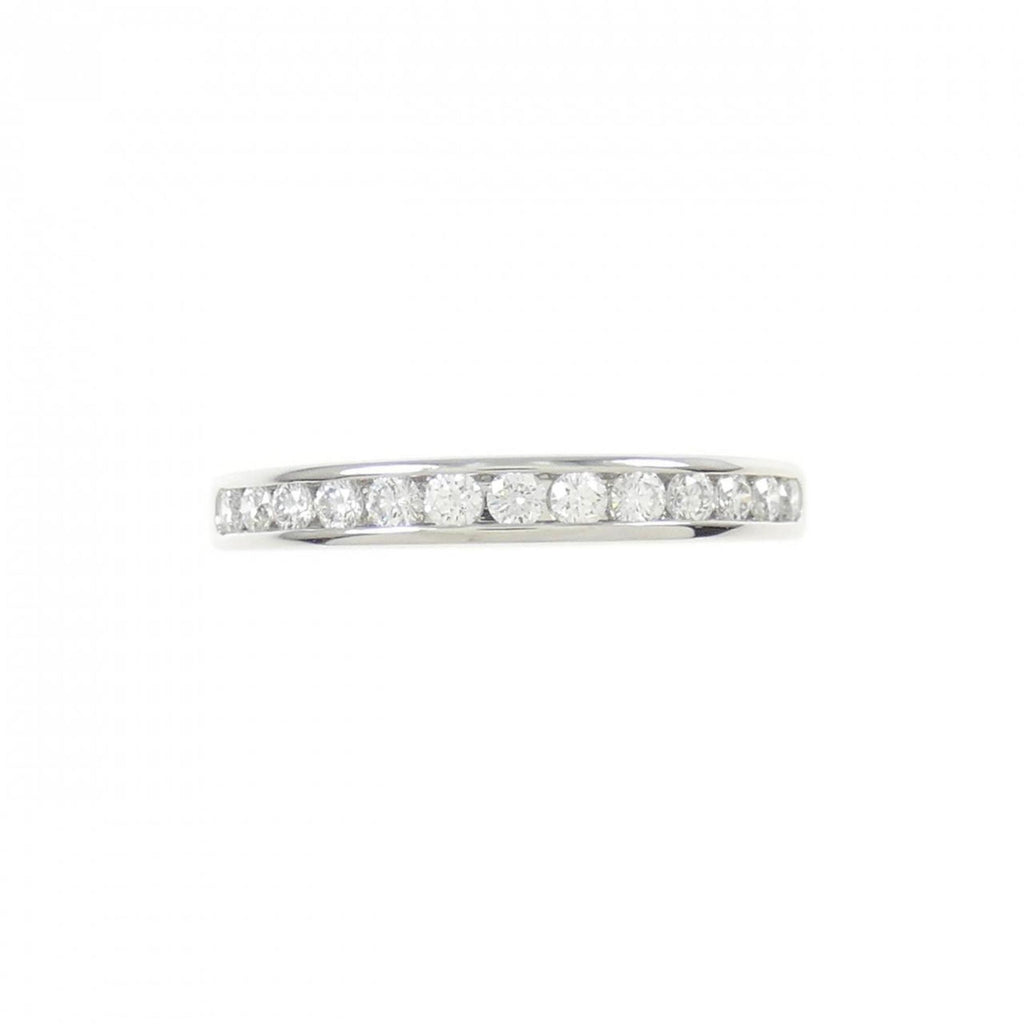 Band Ring Platinum with Diamond