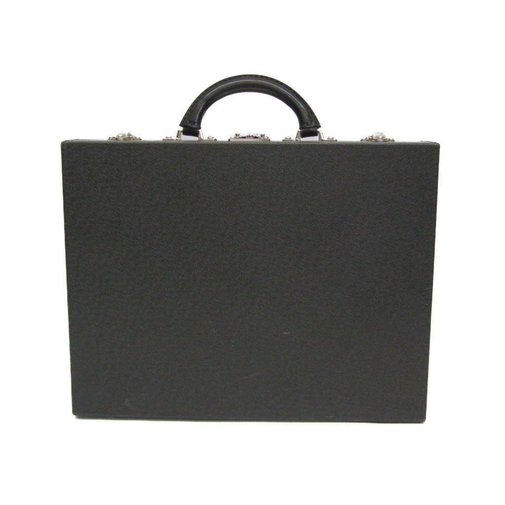 President Classeur Briefcase Taiga Leather