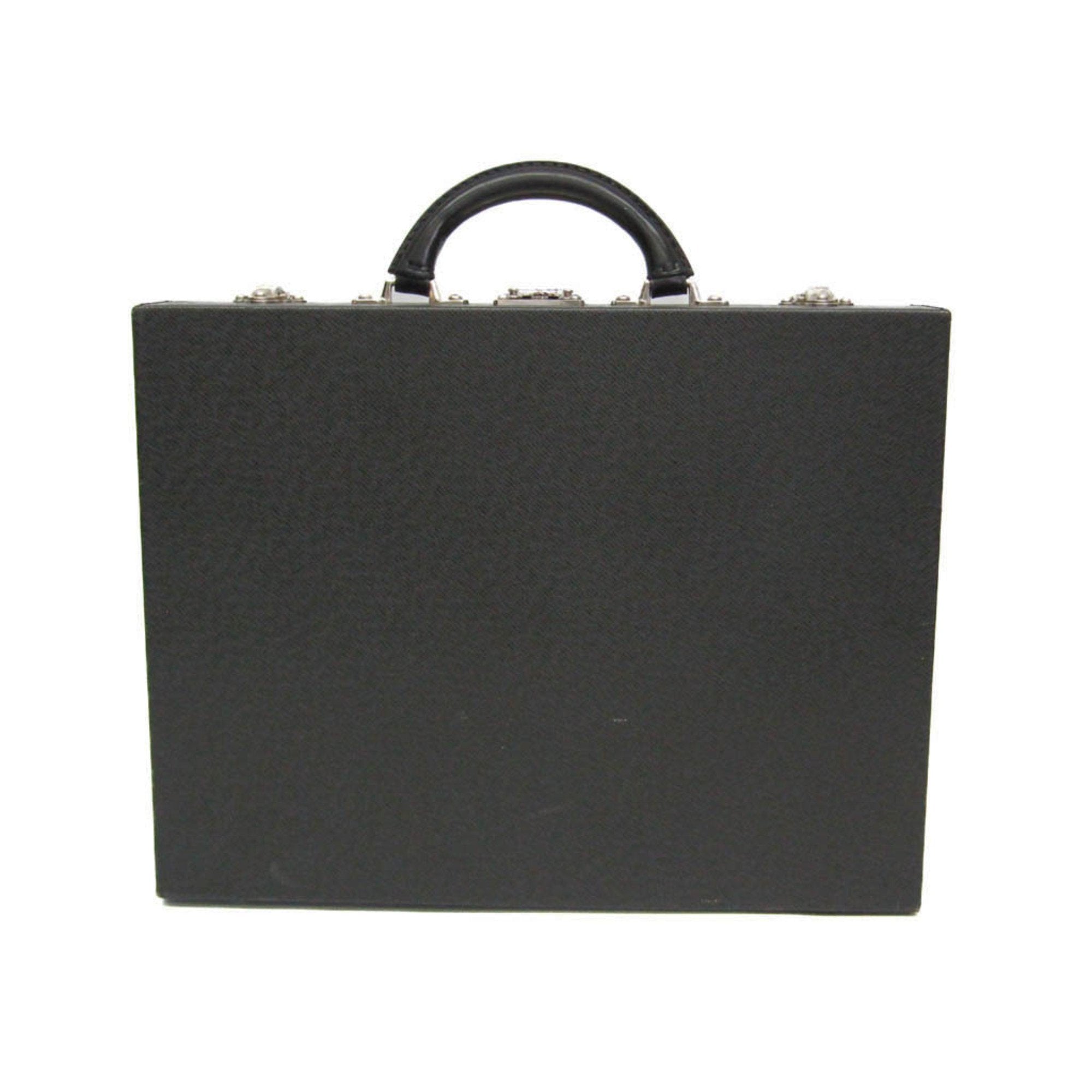 President Classeur Briefcase Taiga Leather
