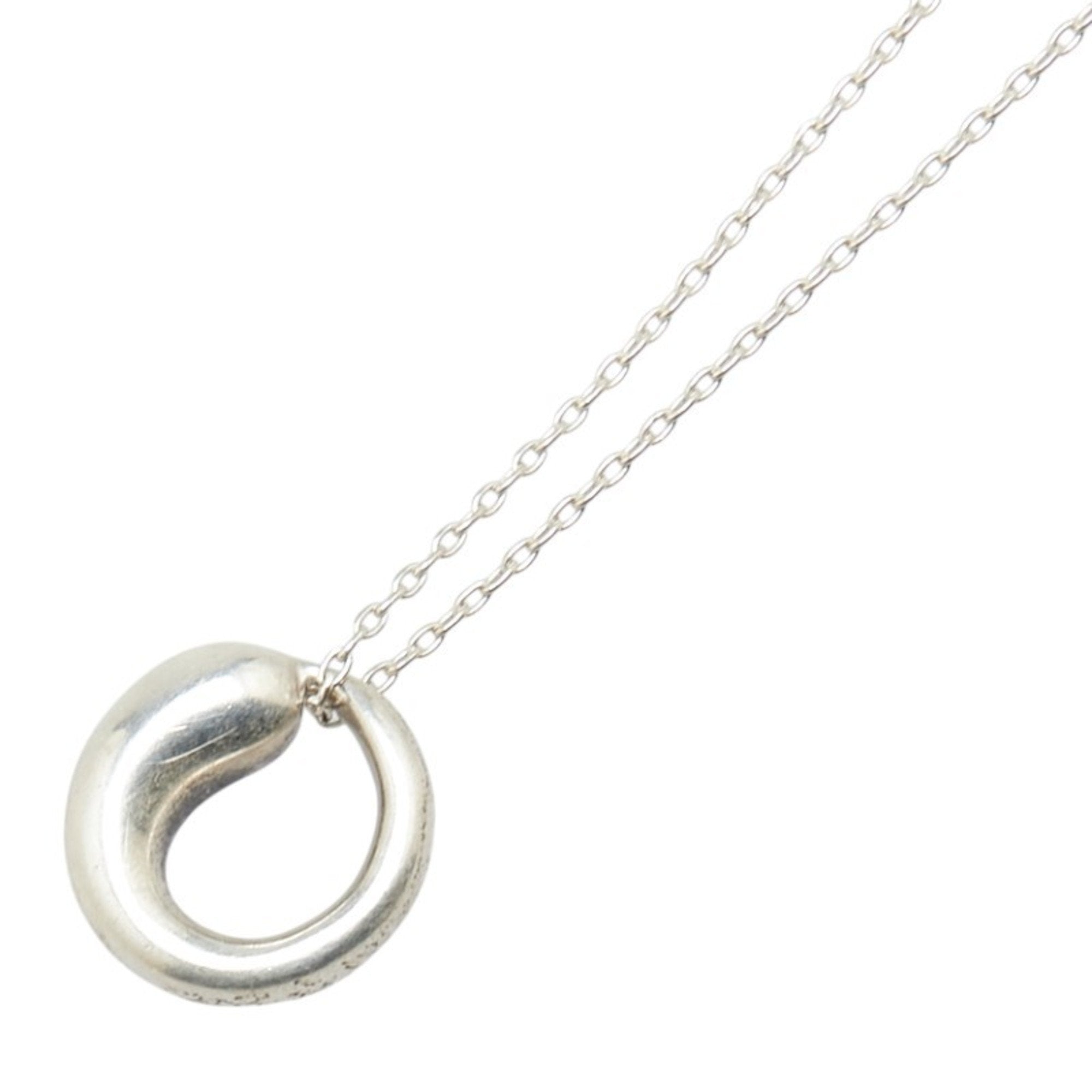 Eternal Circle Pendant Necklace Sterling Silver