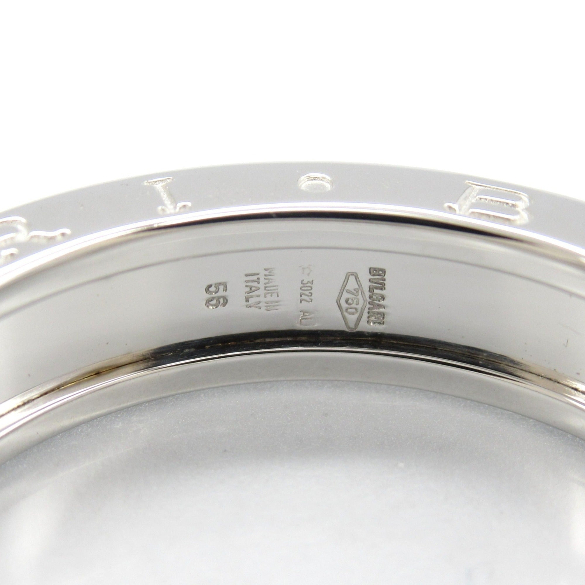 B.Zero1 Ring 18K White Gold and Sterling Silver
