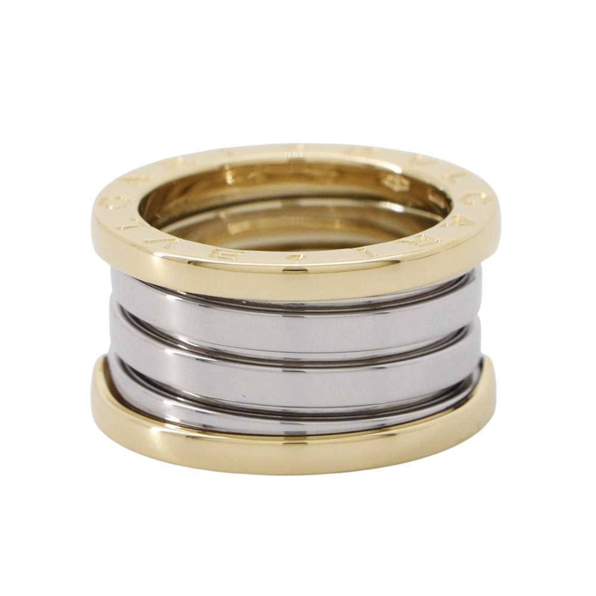 B.Zero1 Three Band Ring 18K Yellow Gold and 18K White Gold