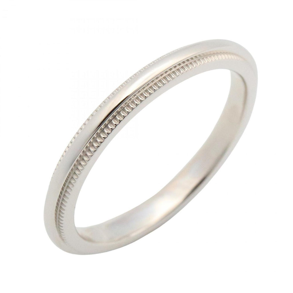 Milgrain Ring Sterling Silver and Platinum